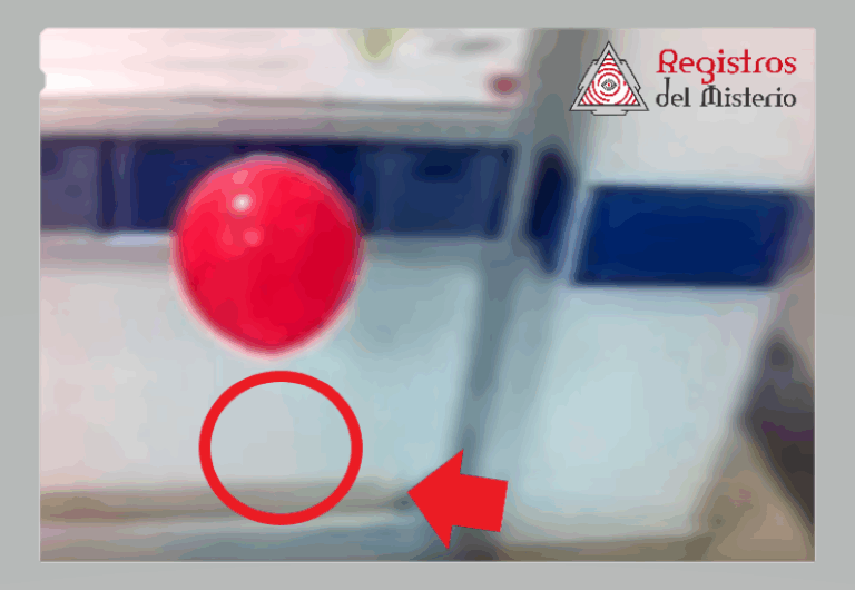 Globo fantasma se mueve en un hospital