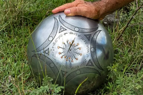 Imagen sobre la esfera de Buga un artefacto extraterrestre