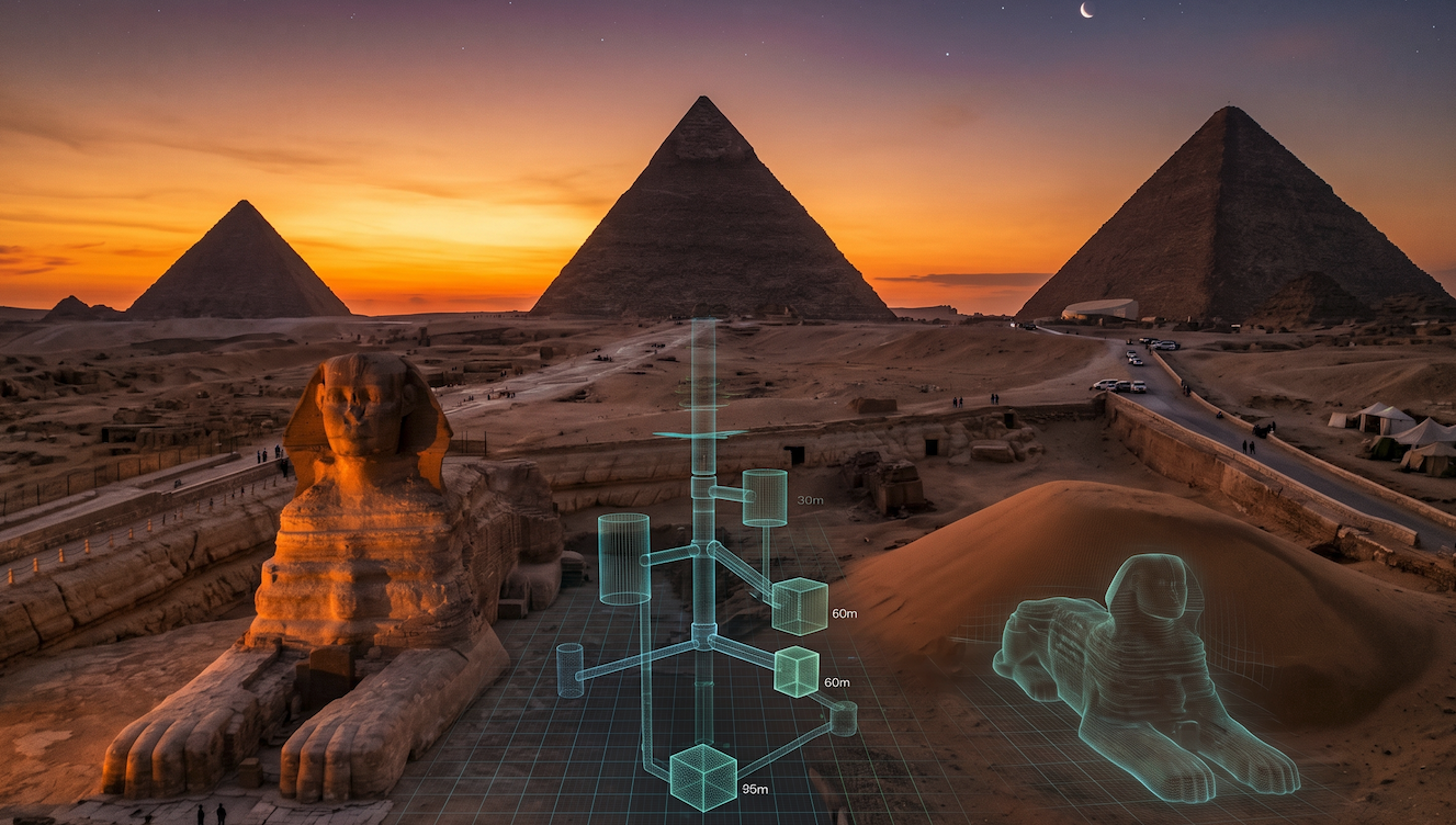 Piramides en egipto y los recientes descubrimientos del proyecto keops