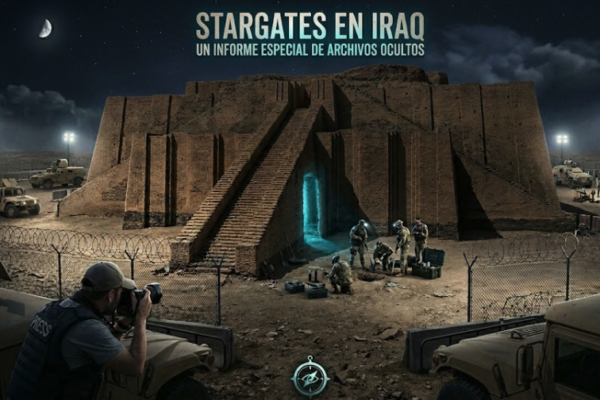 Portada del articulo investigativo sobre stargates en iraq