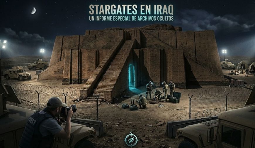 Portada del articulo investigativo sobre stargates en iraq