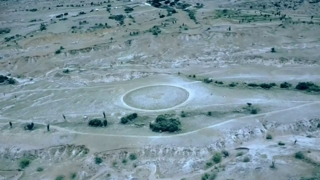 Panoramica del Ovnipuerto del desierto de la tatoca - Cortesia Yahoo Images