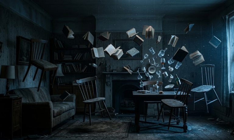 El poltergeist es una de las manifestaciones mas paranormales que existen en casas o lugares donde se dice, hay presencia de espiritus.