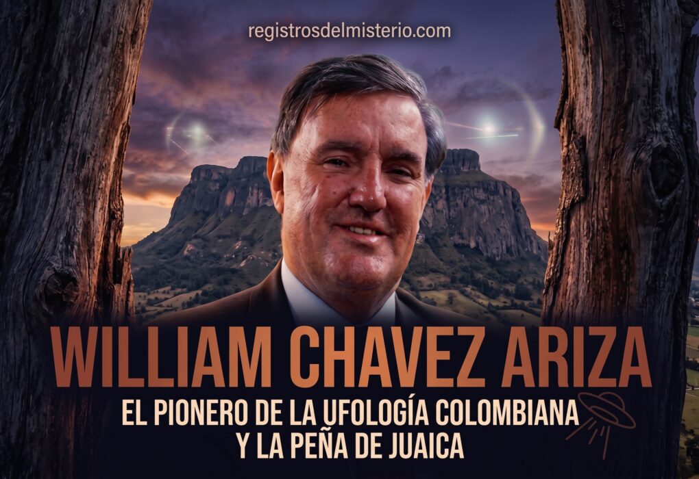 El investigador William Chavez Ariza quien dedico mas de 40 años de su vida a la investigacion del fenomeno ovni en colombia