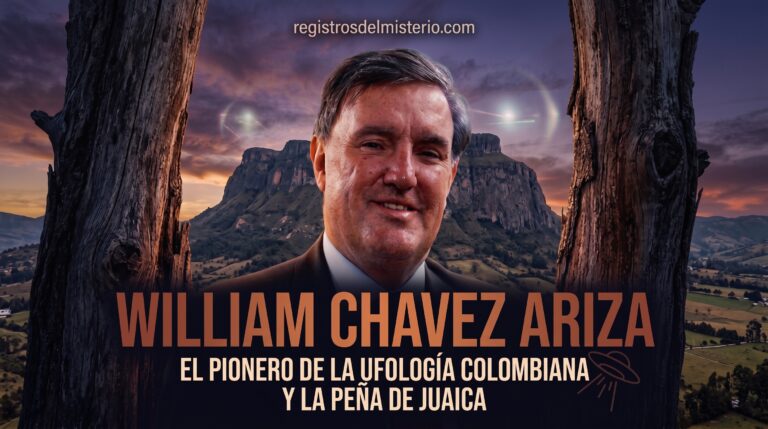 El investigador William Chavez Ariza quien dedico mas de 40 años de su vida a la investigacion del fenomeno ovni en colombia