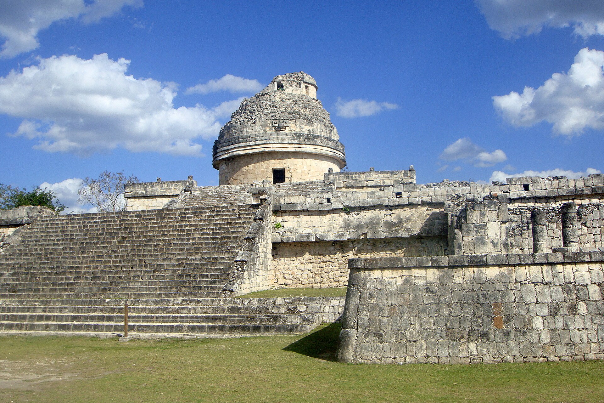 El Caracol, observatorio astronómico maya en Chichén Itzá, México